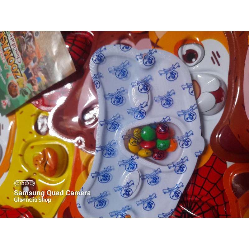 Permen Coklat Zoo Mask pak isi 20 pcs