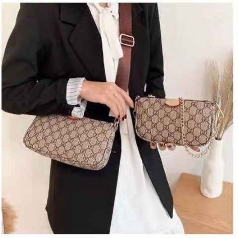 Tas Selempang Wanita Import 176244 (3IN1) (1 KG MUAT 2)