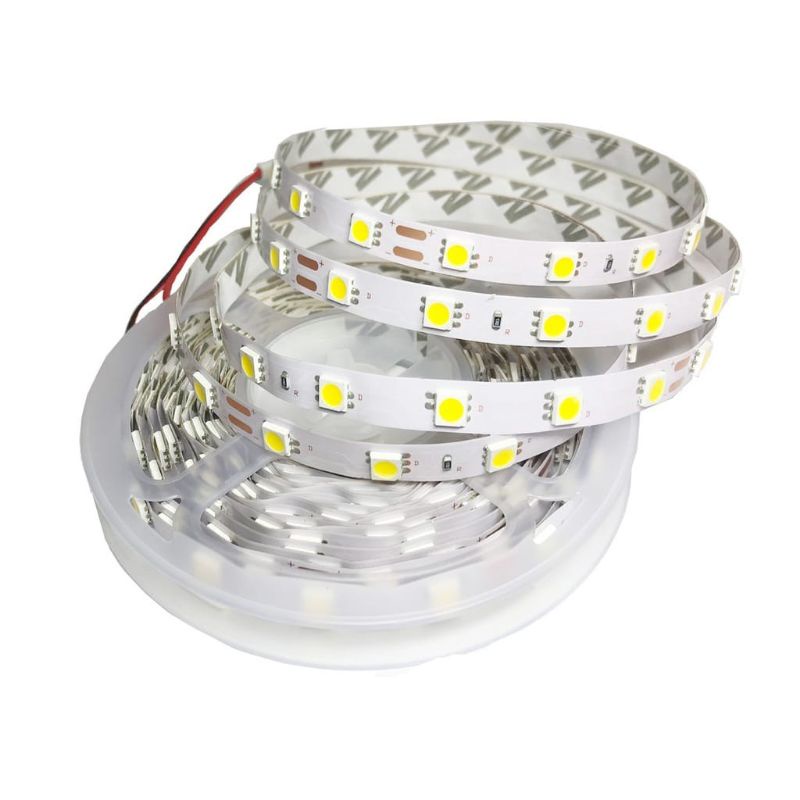 LAMPU LED STRIP PITA FLEXIBLE SMD 5050 / 3528 / 2835 IP33 12V MOTOR MOBIL RUMAH BISA PAKAI 12 VOLT 1