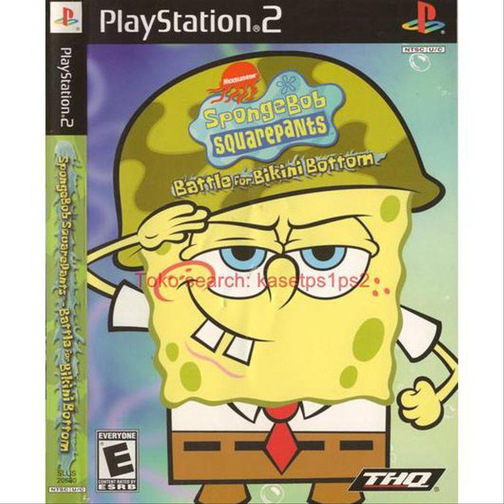 Jual Spongebob Battle For Bikini Bottom Kaset Ps2 - Game Ps2 - Cd Ps2 Indonesia|Shopee Indonesia