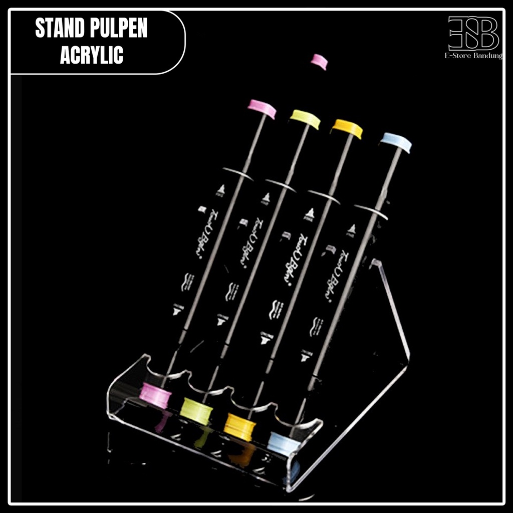 

Holder Pulpen Pensil Small Size / Holder Rack Pen Akrilik / Stand Pulpen / Organizer Pensil Acrylic
