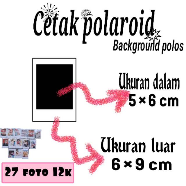 Jual Foto Polaroid Ukuran 2r Shopee Indonesia 7080