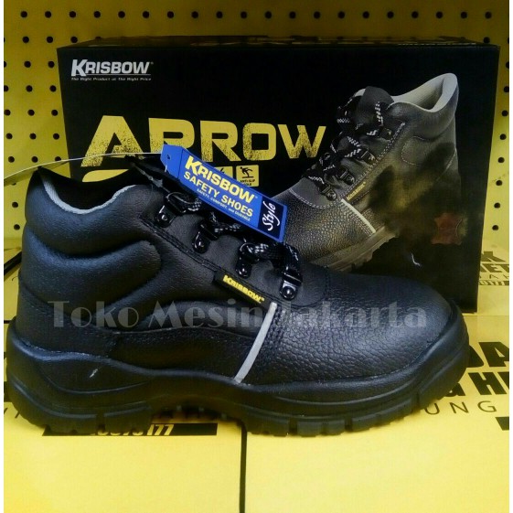 Kuy Beli  Sepatu Safety Krisbow Arrow 6"/Krisbow Sepatu Safety Arrow 6 inch