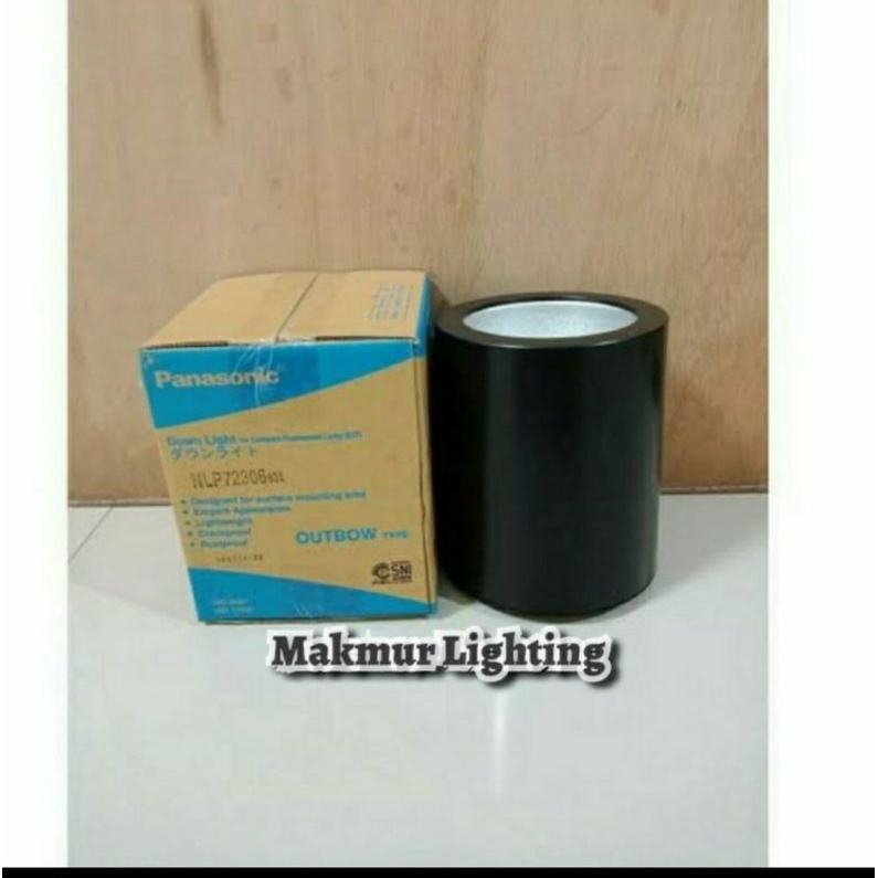 DOWNLIGHT PANASONIC OUTBOW 4 INCH 4INCH HITAM NLP72306