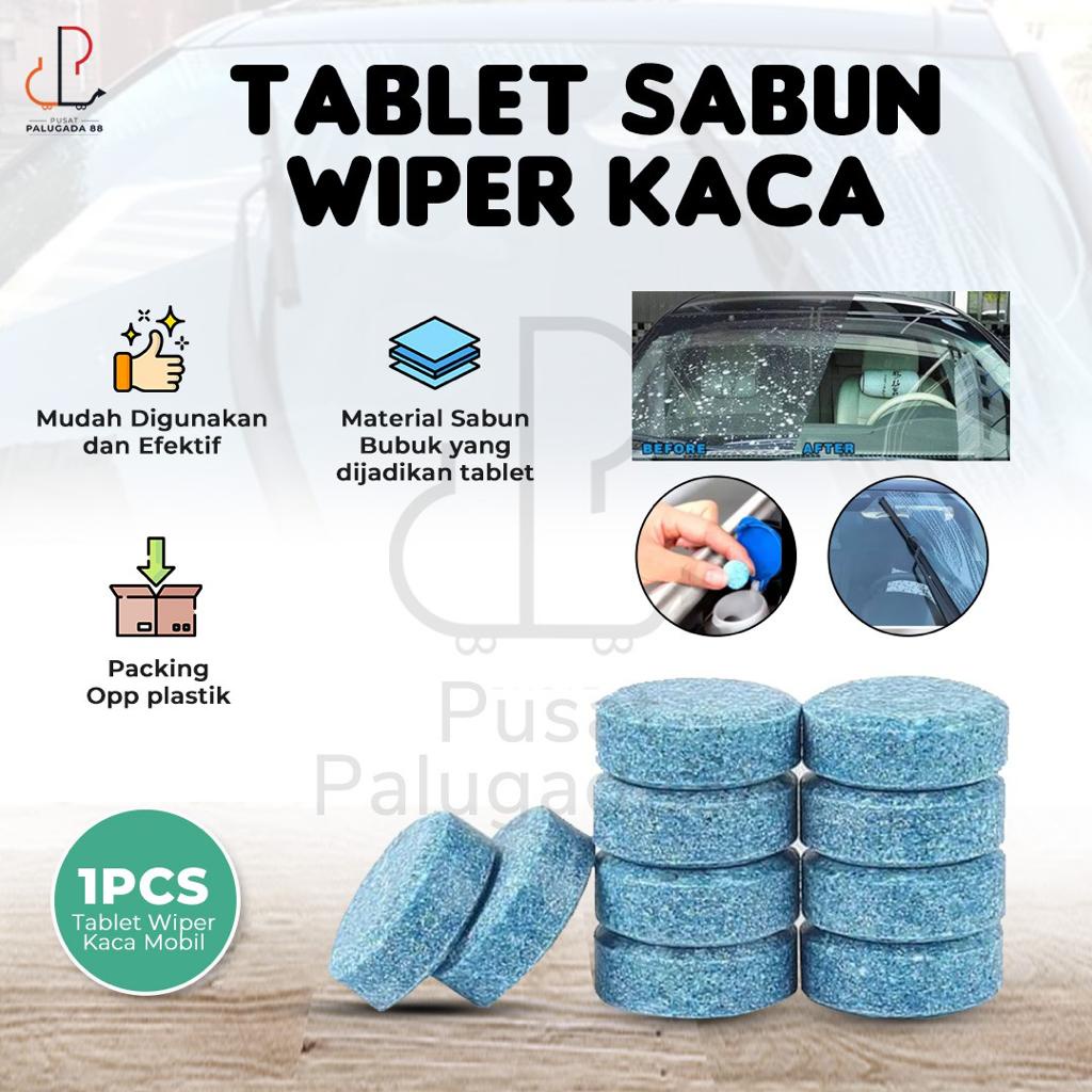 Tablet Sabun Pembersih Wiper Kaca Mobil Auto Windscreen Cleaner Obat Glass
