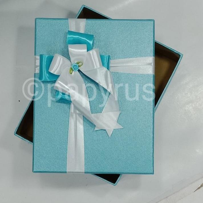 Baru Irit Papyrus 17,5x22,5 tinggi 5cm Kotak Kado Gift Box