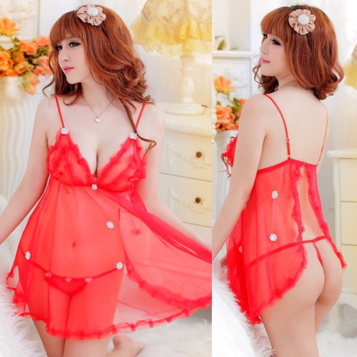 Sexy Lingerie Seksi Night Dress Import Lingerie Murah Bajutidur Dewasa
