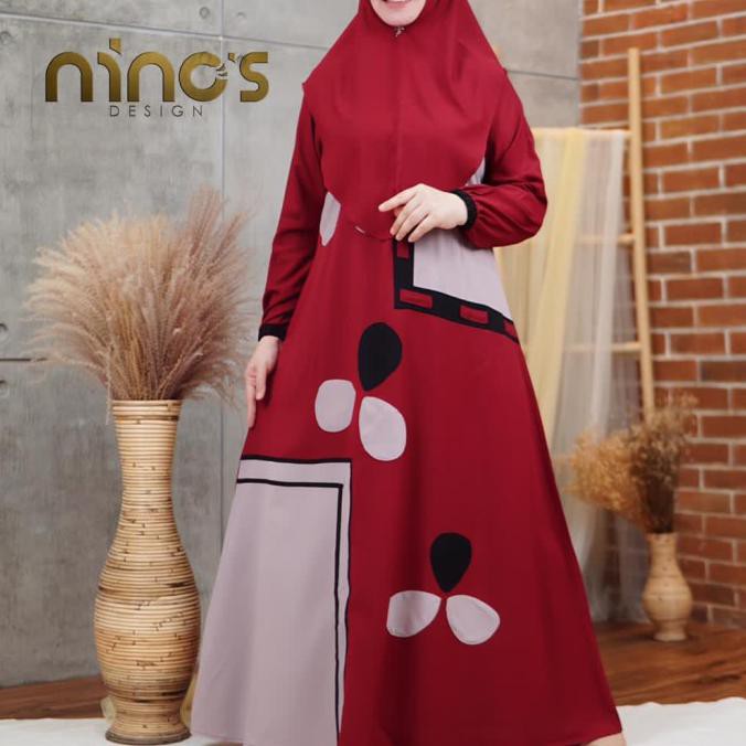 Gamis Syari Edisi Lebaran Dari Ninos Design Terlaris Tamarablerin