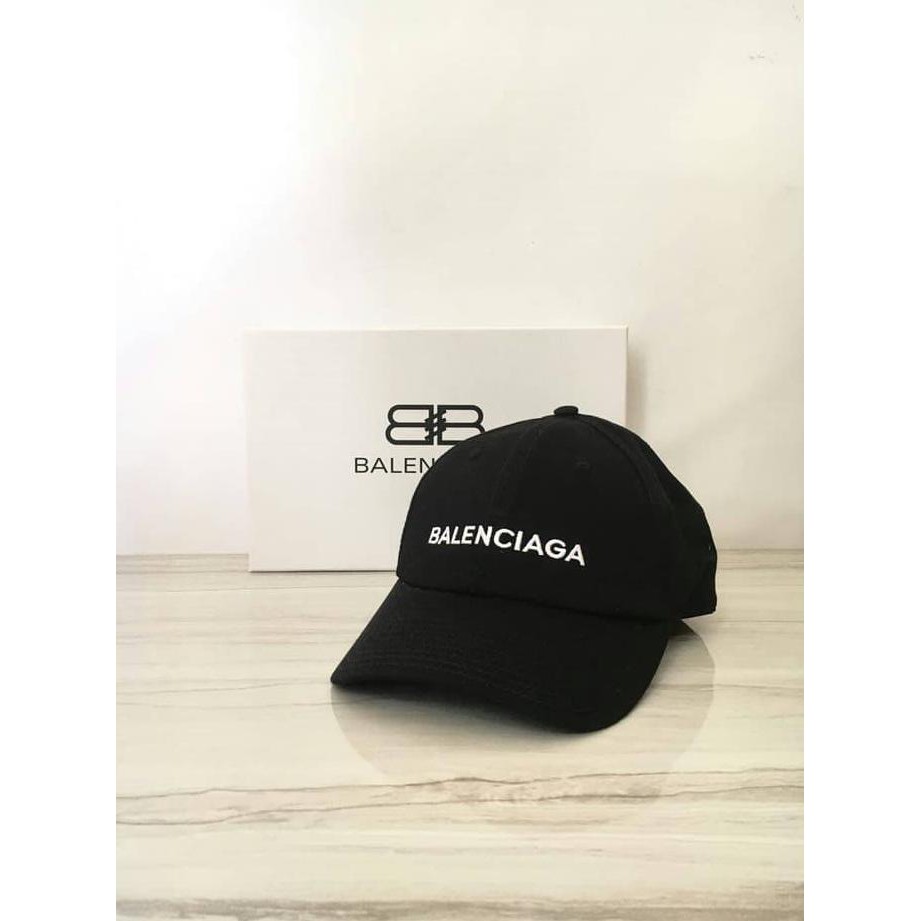 Original# Topi Balenciaga Baseball Mirror Quality 1:1 - Hitam