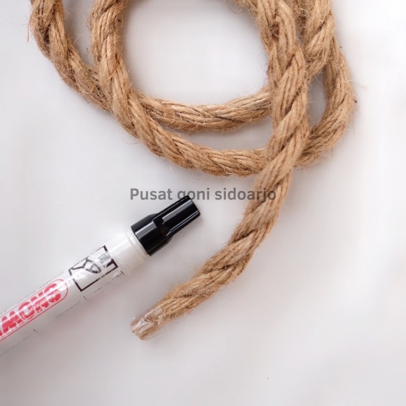 Tambang Goni 12mm - Tali Serat Goni - Tali Goni Besar - Jute Rope - Tali Murah