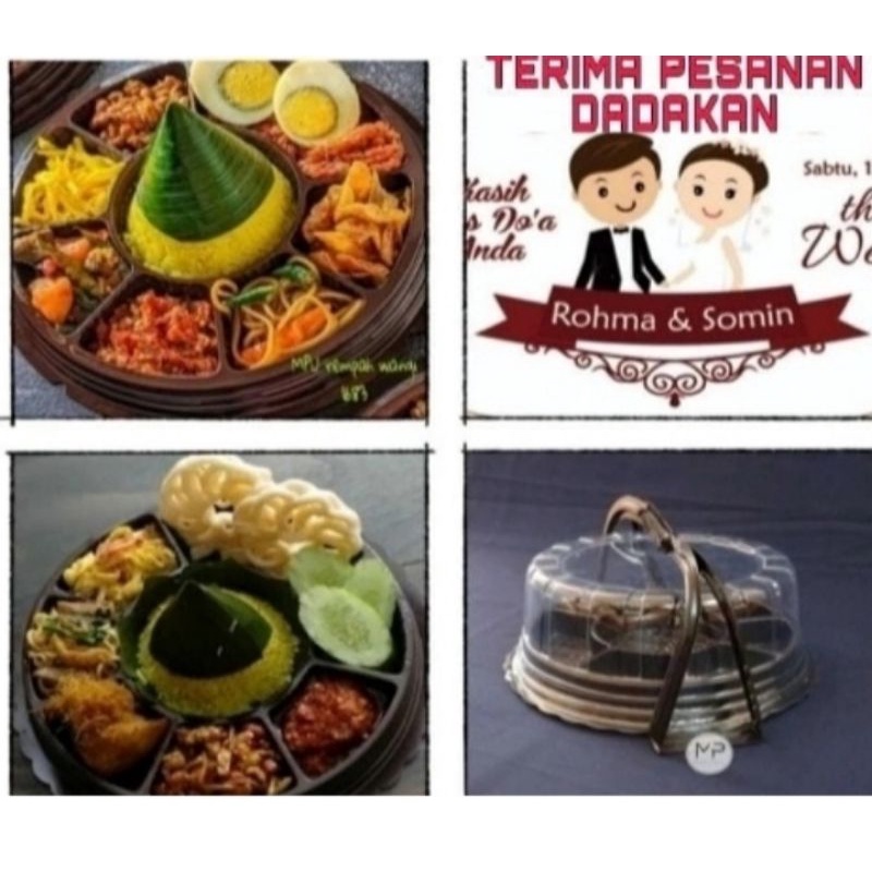 

Tumpeng mini PREMIUM dari MPU REMPAH WANGI ALA RESTO BERGARANSI & FREE STICKER