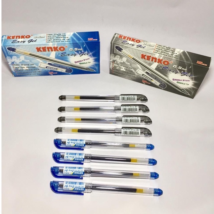 [ Grosir ATK ] Pulpen Gel Kenko Easy Gel INK Pen