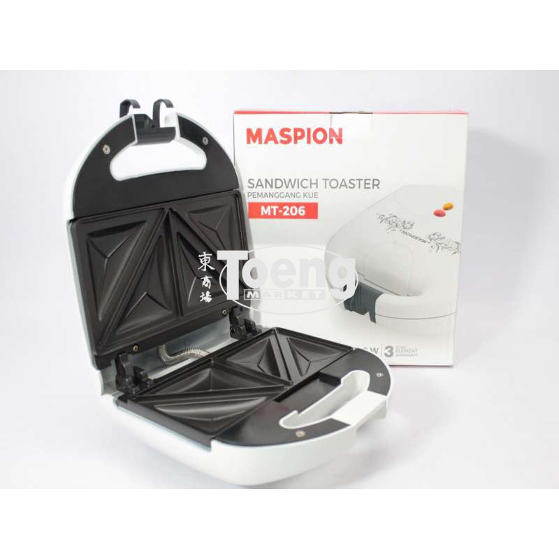 PEMANGGANG ROTI / SANDWICH TOASTER MKT MT-206 MP / TOASTER MASPION