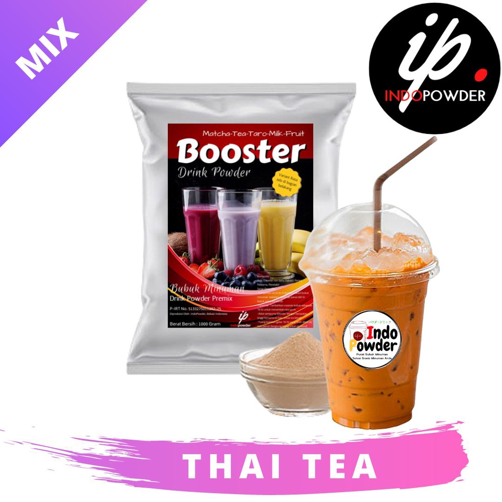 THAI TEA Powder 1 Kg - Bubuk Thai Tea - Bubuk Minuman Thai Tea - THAI TEA Bubuk