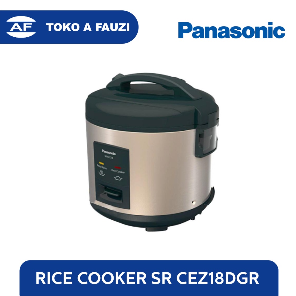 PANASONIC RICE COOKER SR-CEZ18DGR