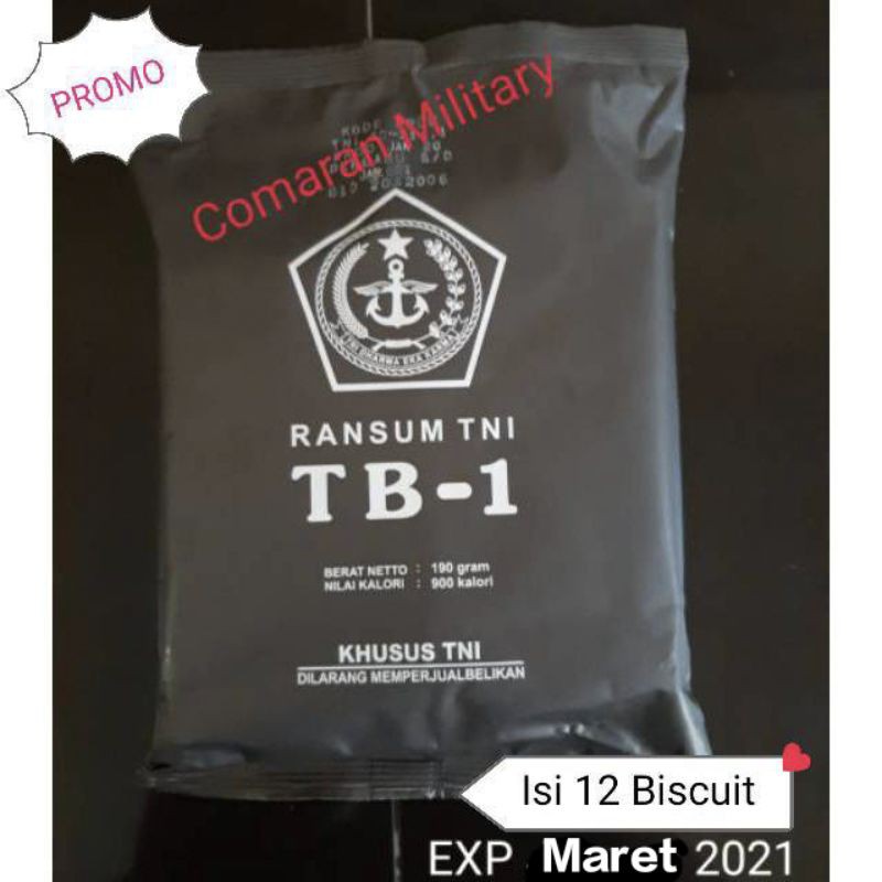 RANSUM TNI TB-1 / RANSUM BISCUIT