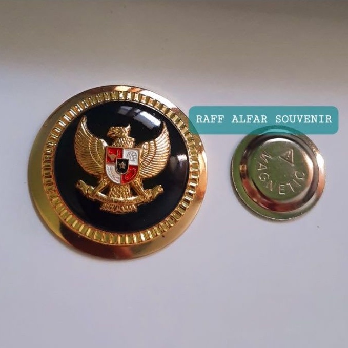 PIN JENGKOL GARUDA ~ PIN KEPALA DESA ~ PIN KADES MODEL PREMIUM MAGNET
