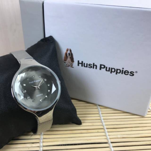 jam tangan wanita fashion Hush puppies rantai pasir free box