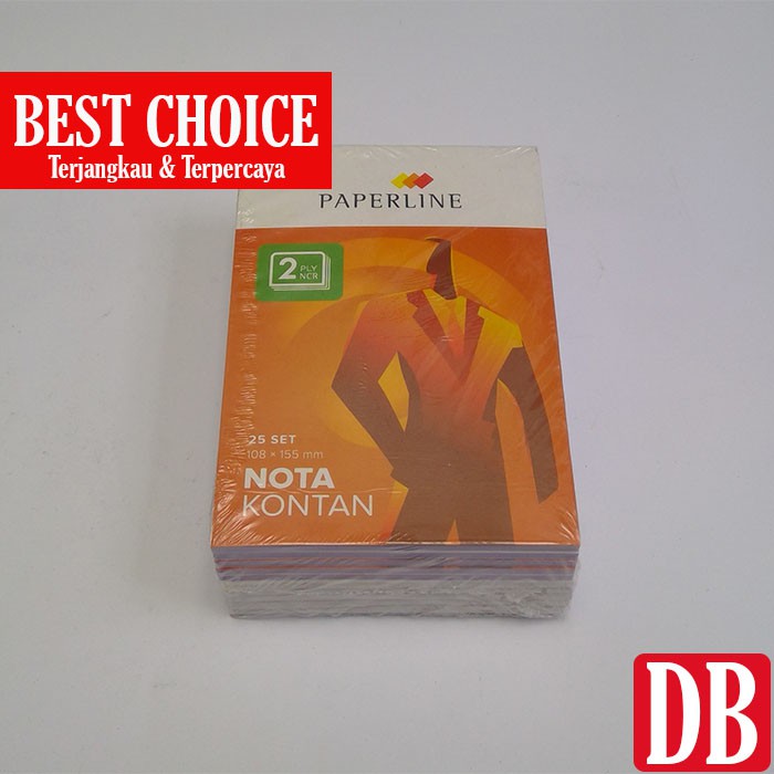 

Nota Kontan 2PLY Paperline 25 set (10 pcs)