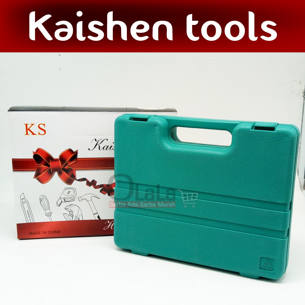 Kunci Tool Box Set 12 in 1 Hardware Alat pertukangan Multifunction YY-001