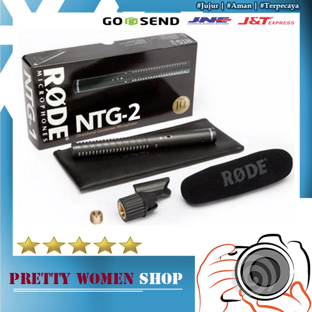 Rode NTG2 / Rode NTG-2 Condenser Shotgun Microphone