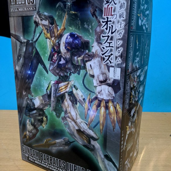mainan robot gundam bandai Full Mechanic Barbatos Lupus Rex 1/100