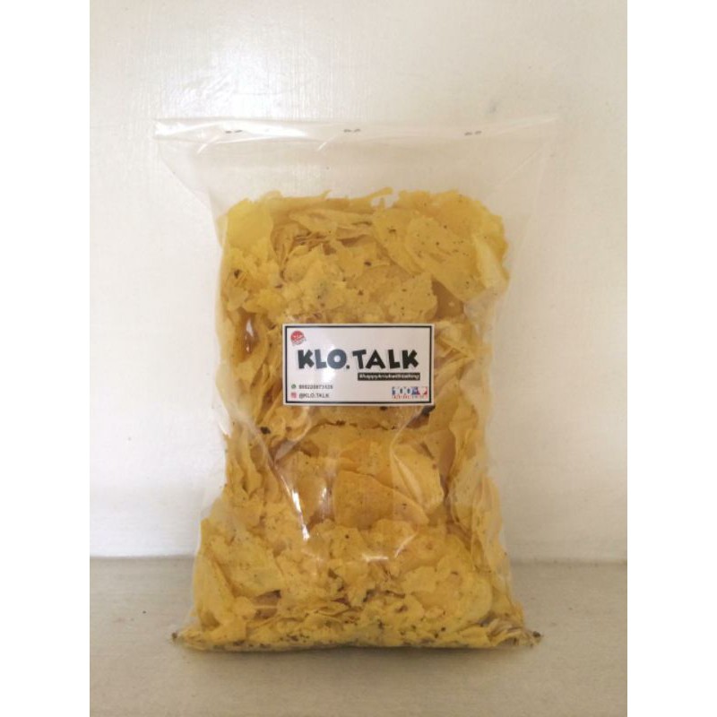 

<200gr>KLO.TALK alias klotak cemilan khas Dieng Wonosobo dan Batur Banjarnegara