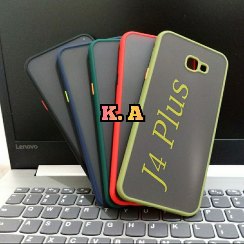 Samsung J4 Plus Case Dove Slim Matte Fuze Macaron