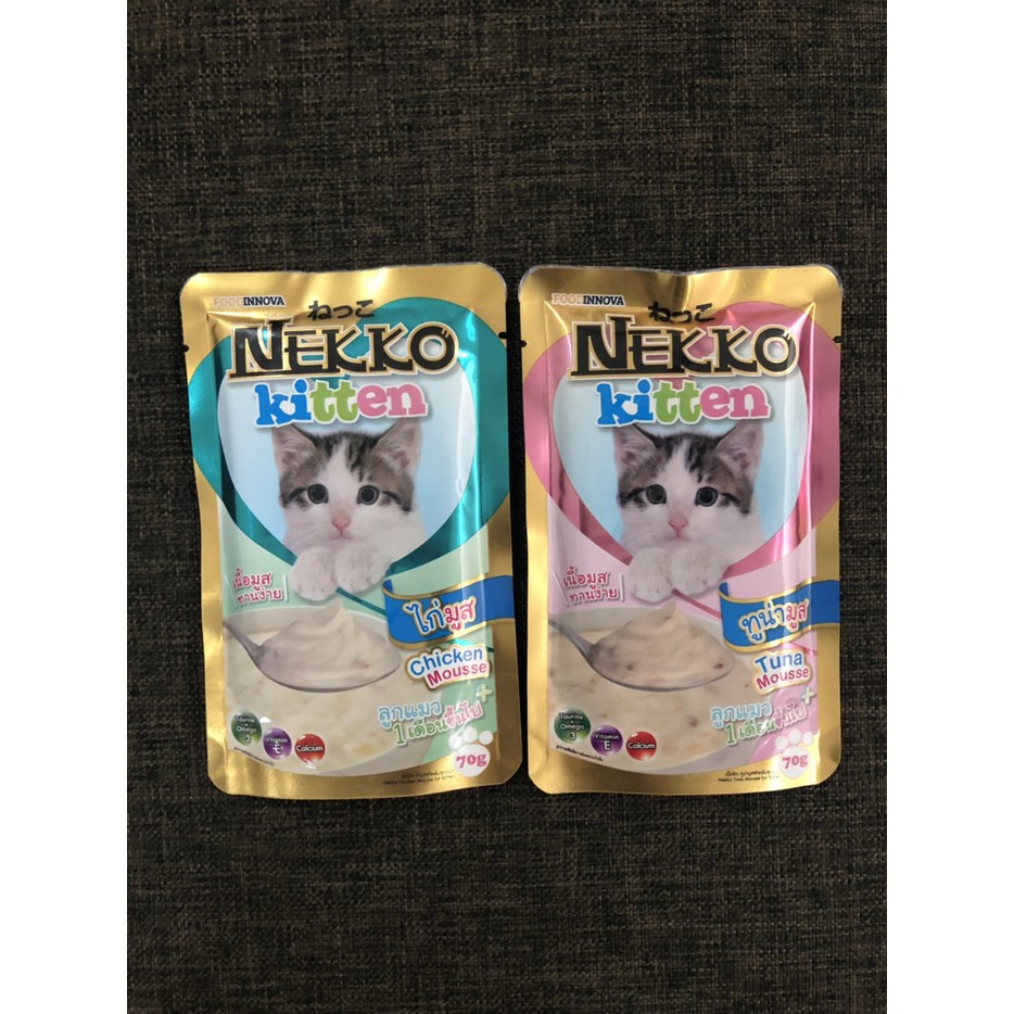 NEKKO KITTEN / WETFOOD KUCING / MAKANAN BASAH KUCING