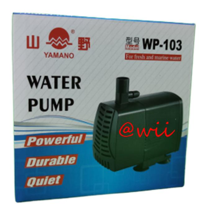 YAMANO WP 103 WP103 WP-103 Pompa Air Celup Pompa Kolam Aquarium