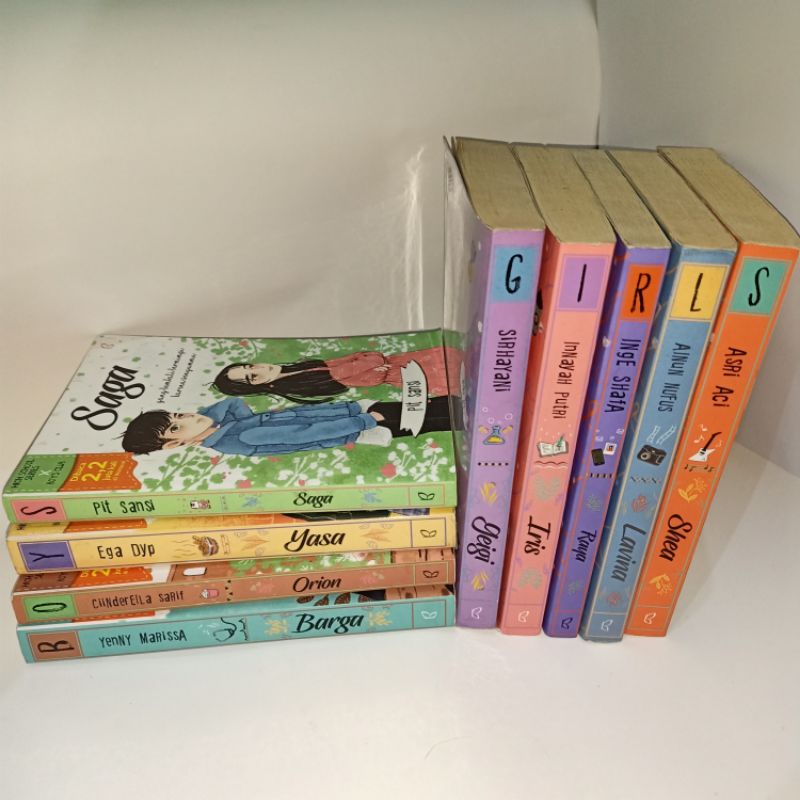 novel preloved original (high school series/bentang belia)