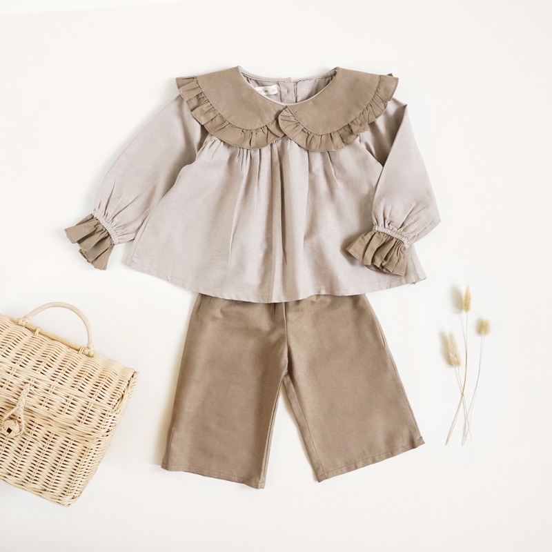 LITTLECAIM - kyrel set | baju anak perempuan