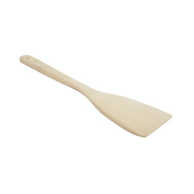 Sutil Kayu Ukuran 30 cm Spatula Kayu Kecil Soled Kayu Wood Spatula Sutil Anti Baret Wajan