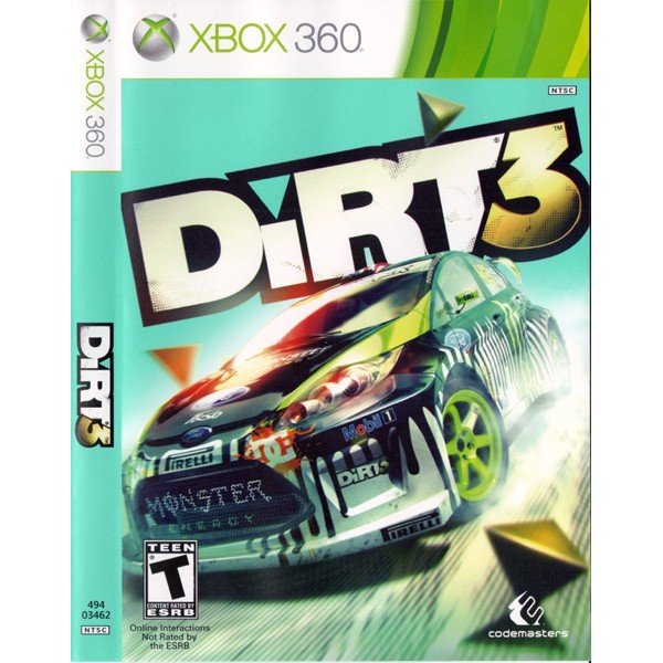 Game Dirt 3 XBOX 360 for Jtag/RGH (Game Data DVD Kaset)