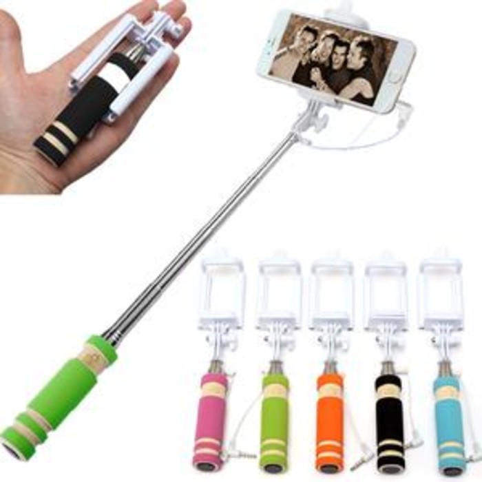 TBI TONGSIS KABEL SUPER MINI - BERGARIS SUMBU MONOPOD - SELFIE STICK**