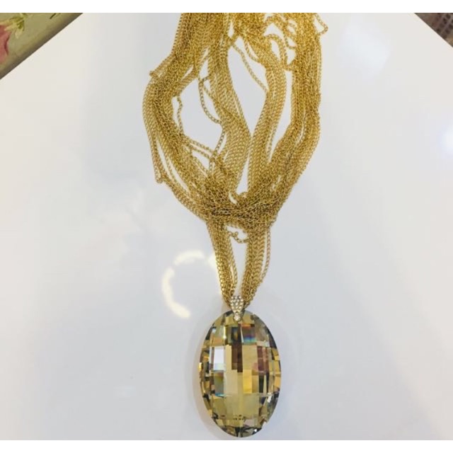 Kalung fashio emas imitasi