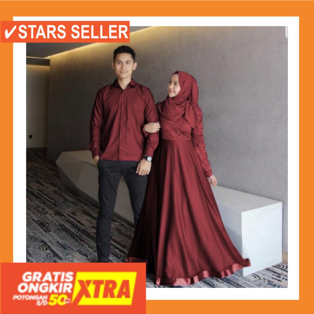 CANTIK LUCU HALUS KAIN PANDS COLLESTION PAND S TURKISH BATIK / AR1-BAJU COUPLE MUSLIM, CP AGODA