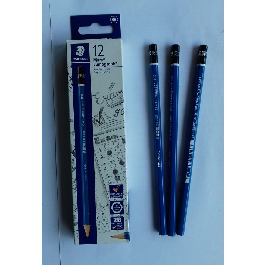 Jual PENSIL 2B STAEDLER 2 B / PENSIL UJIAN STAEDLERR | Shopee Indonesia