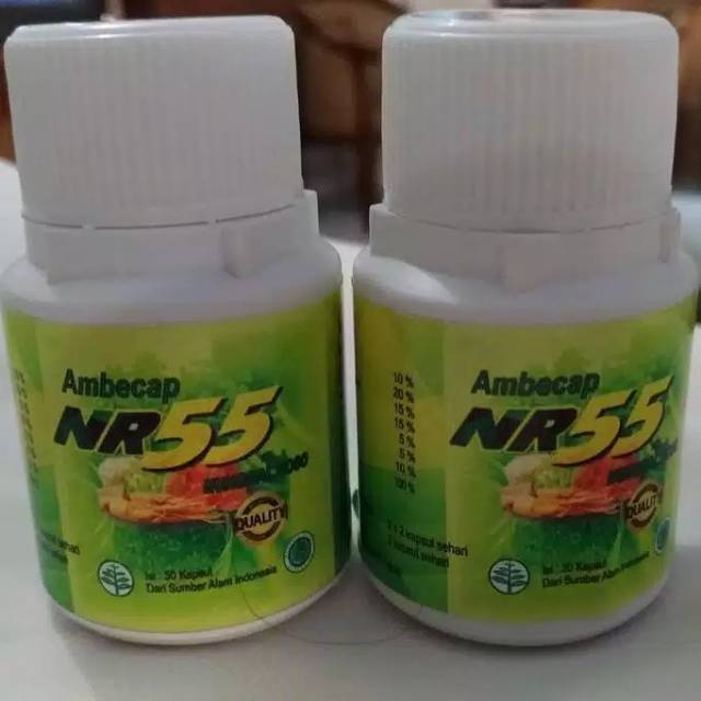Ambecap nr 55 isi 30 kapsul obat herbal alami original nunggal roso nr55-6
