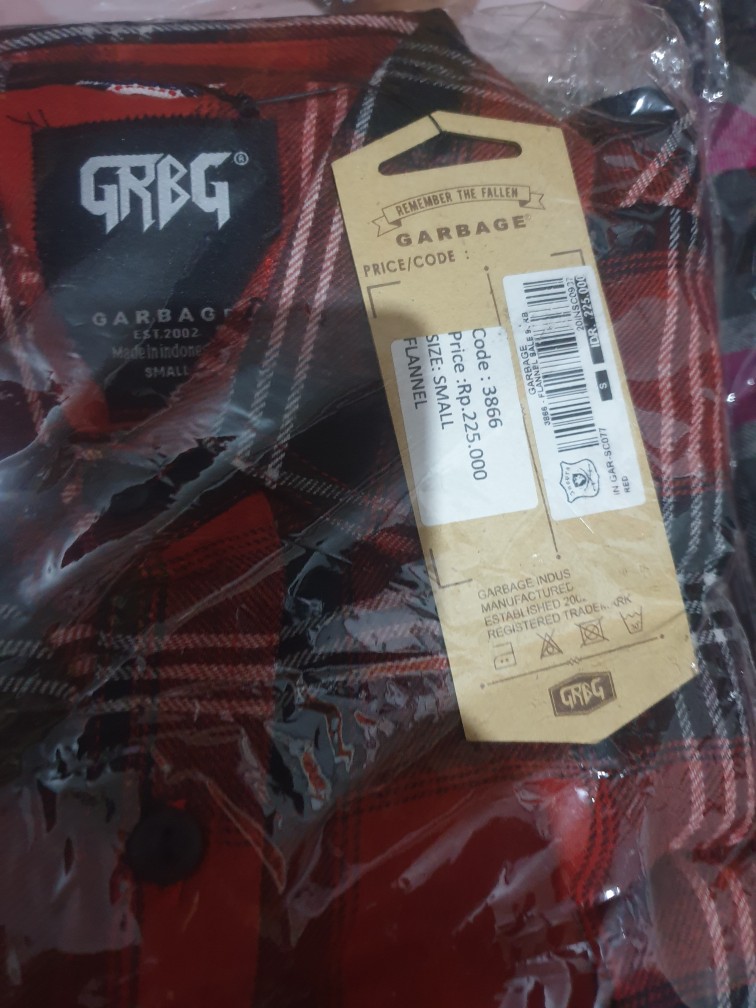 Flannel Garbage Grbg 4735 - River