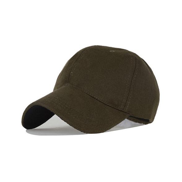 ELFS TOPI BASEBALL CASUAL SPORTY PRIA HIJAU ARMY