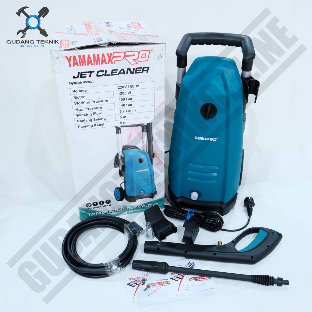 Jet Cleaner Yamamax Pro Jet-90 - Mesin Cuci Steam Motor Mobil Yamamax Jet 90