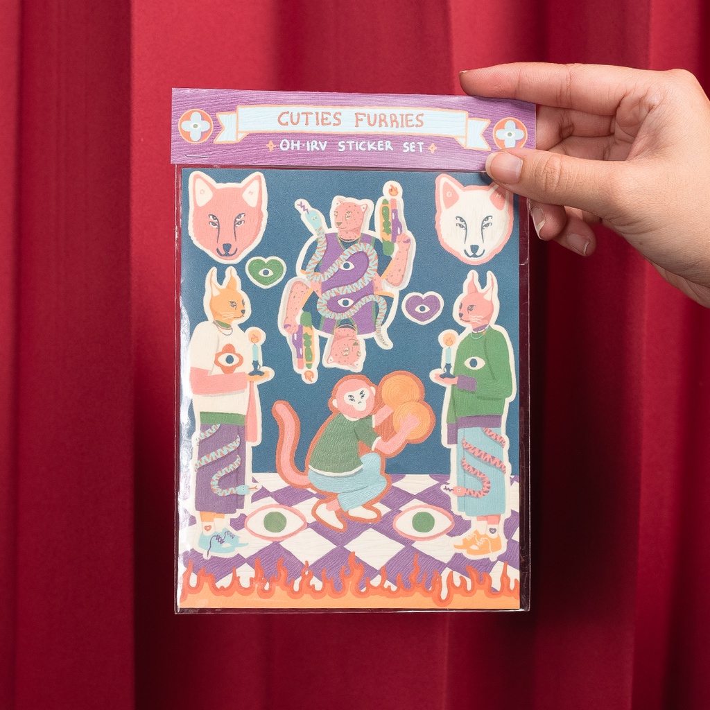 

OH.IRV "Cuties Furries" Sticker Set