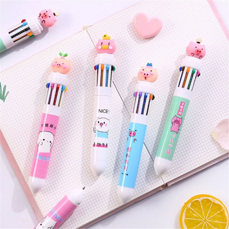 

Bolpoin Pena 10in1 Motif Piggy Head