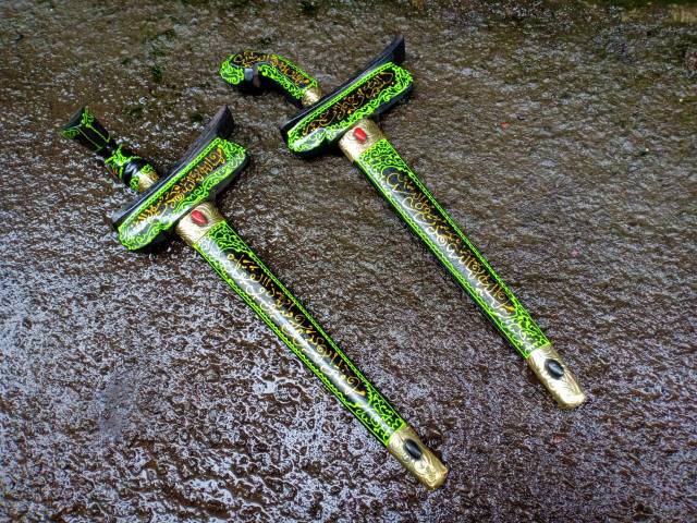 Keris Minang Ukir Lafadz / Pisau Keris