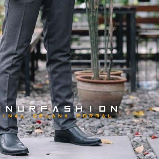 CELANA KANTOR FORMAL PRIA SLIMFIT BAHAN DASAR KAIN WOL.