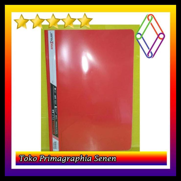 

Terbaru Termurah Terlaris Inter X Folder Business File A4 - Merah (Pak 12 Pcs)