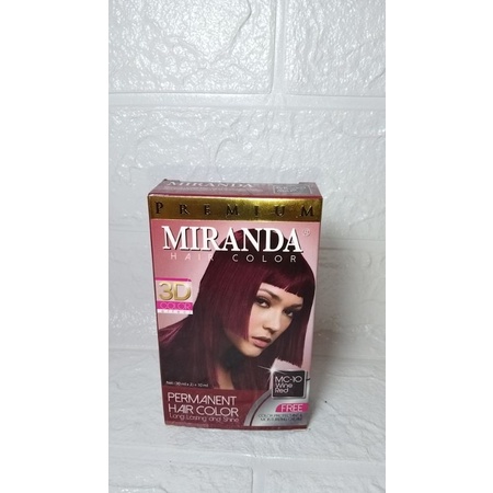 Miranda hair color wine red (20 ml×2)+10 ml