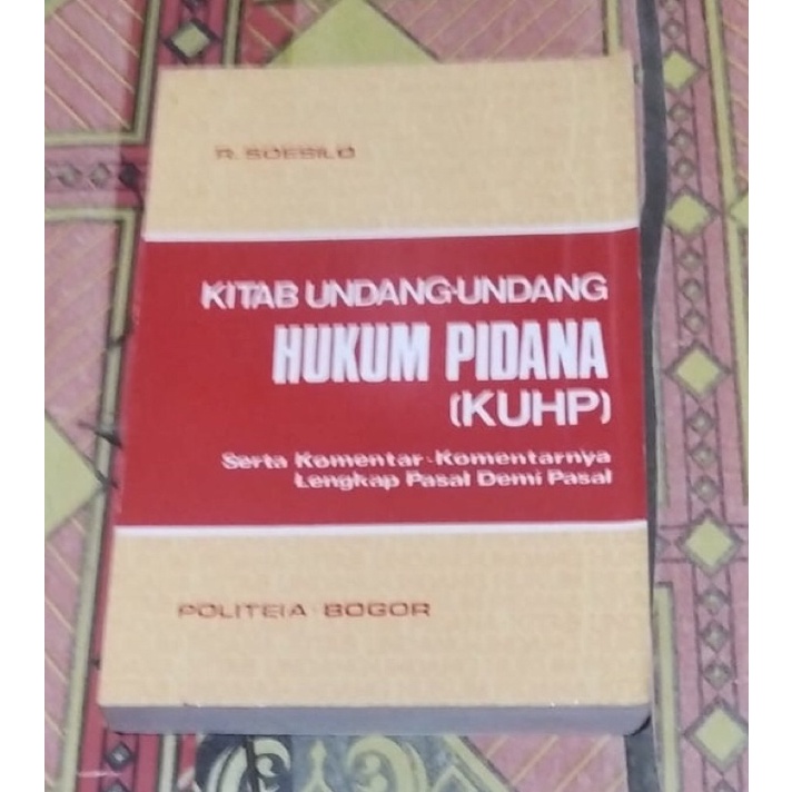 hukum pidana kuhp