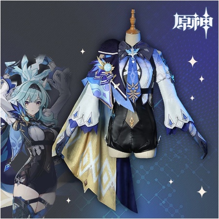 Game For Genshin impact Eula Anime Cosplay costumes feminino Ganyu Halloween costumes for women anim